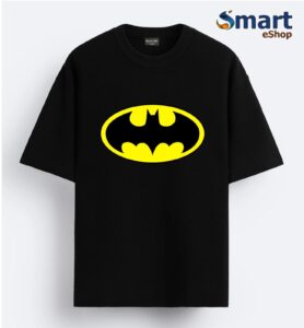 Batman01 Cotton Round Black