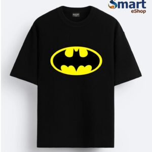 Batman01 Cotton Round Black