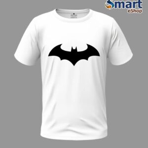 Batman02 Cotton Round White