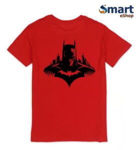 Batman04 Cotton Round Red
