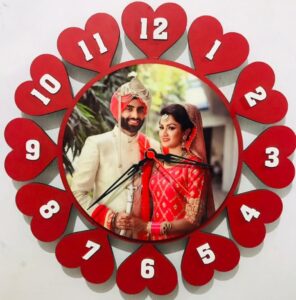 Heartfelt Moments Wall Clock 15x15inch
